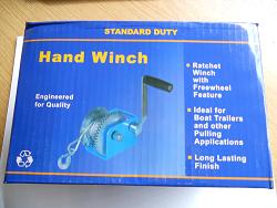 BOAT/TRAILER 1 TON WINCH
